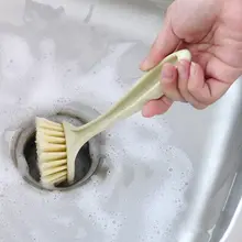 キッチン用長柄ブラシ【多機能・お皿洗い・掛けられるデザイン】