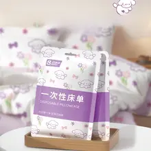 Badigo 使い捨てシーツ【旅行用・ホテル対応・ダブルベッド用・ベッドカバー・寝具】（セットアップ対応）