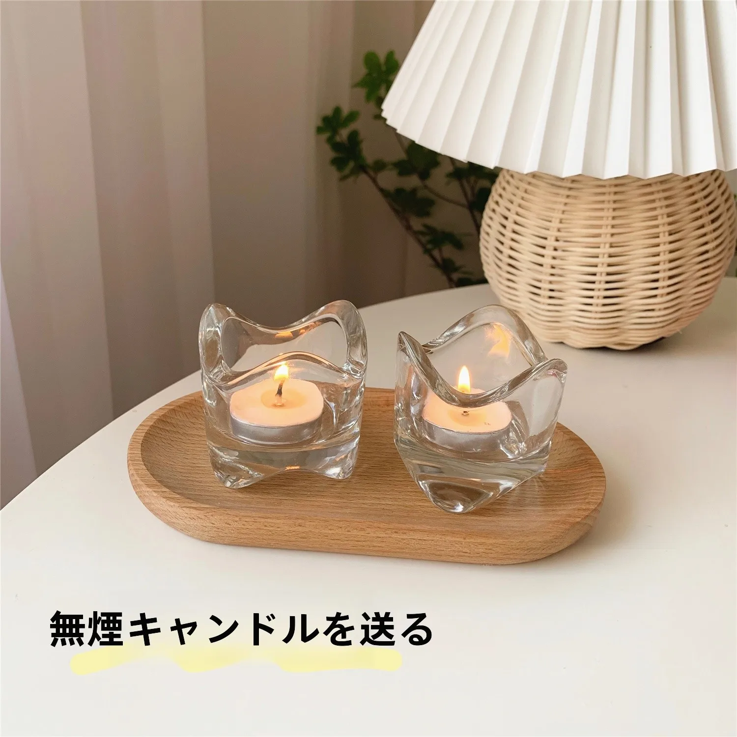 クリスマスプレゼントとしてのシンプルな透明ガラスキャンドルホルダーは信頼できるか？