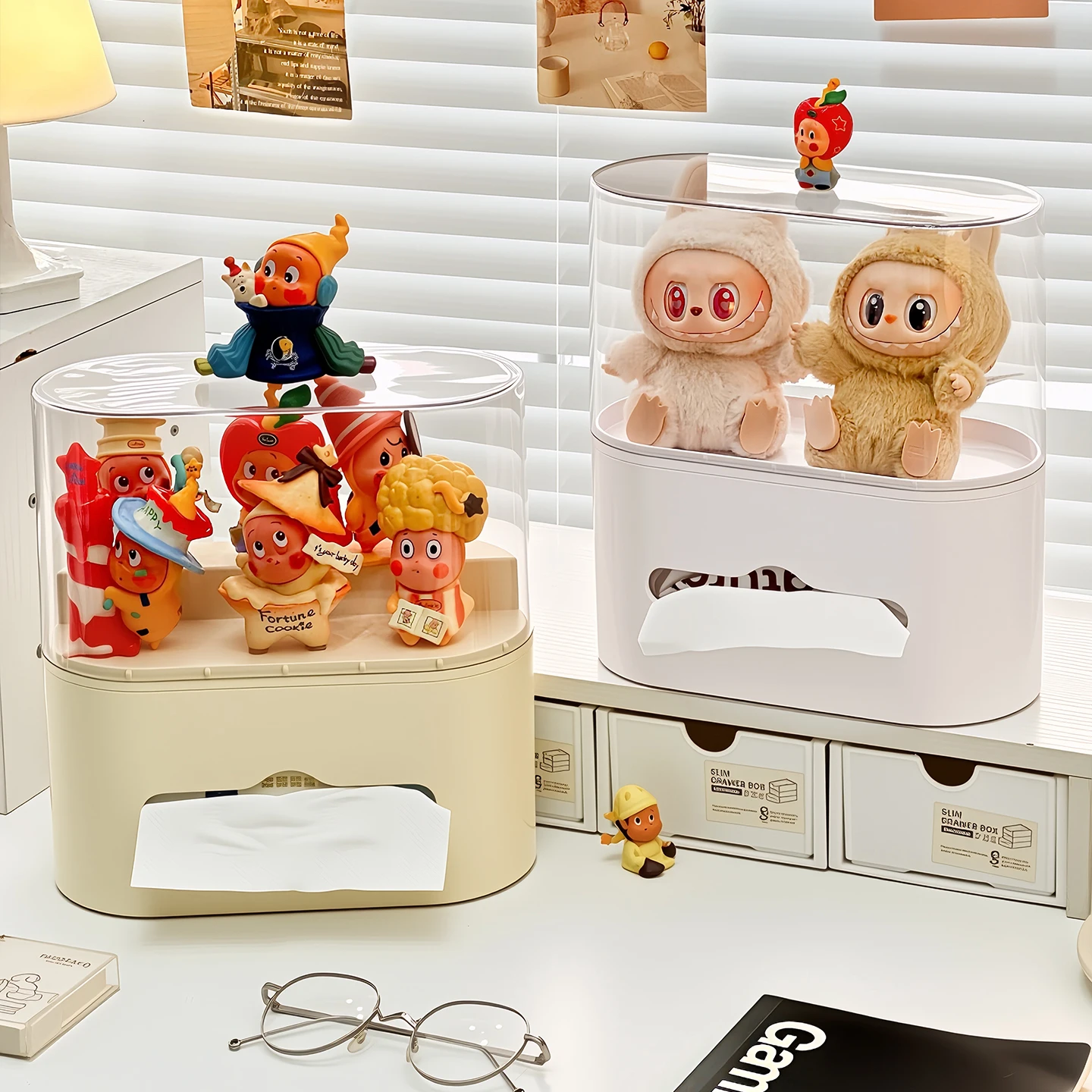 デザイン性に優れたティッシュボックス：プチギフト200円以下でオシャレなデスクトップアクセサリーを選び方