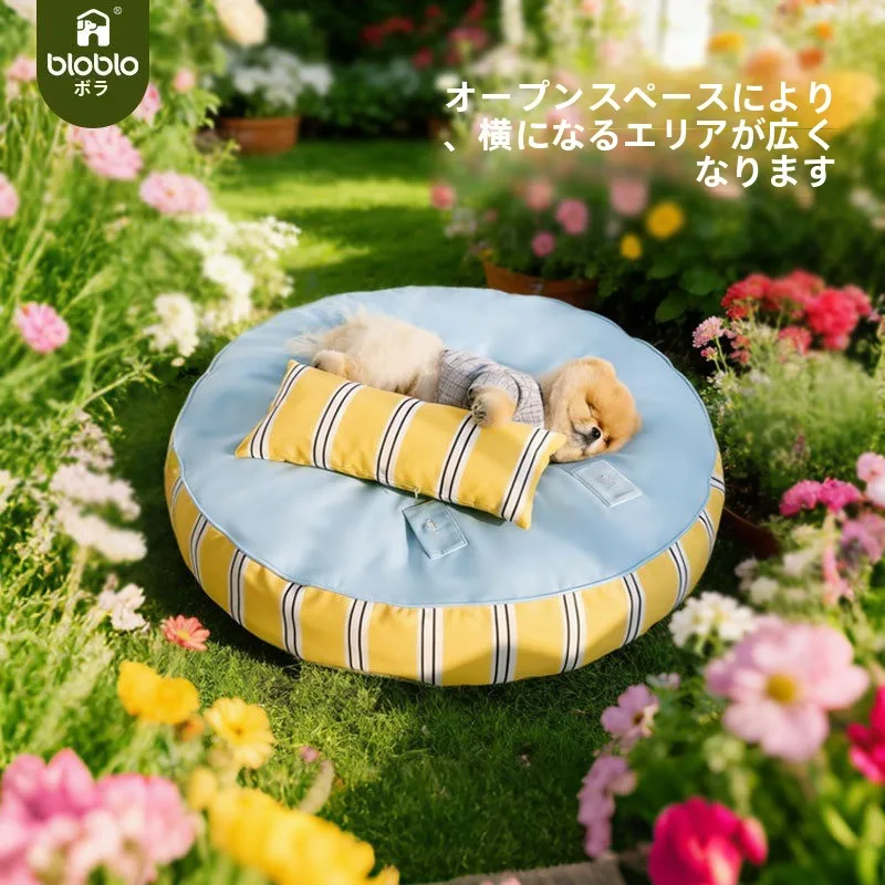 ストライプデザインの ペット用マット：猫犬用・洗えるタイプの清潔性と耐久性を徹底解説