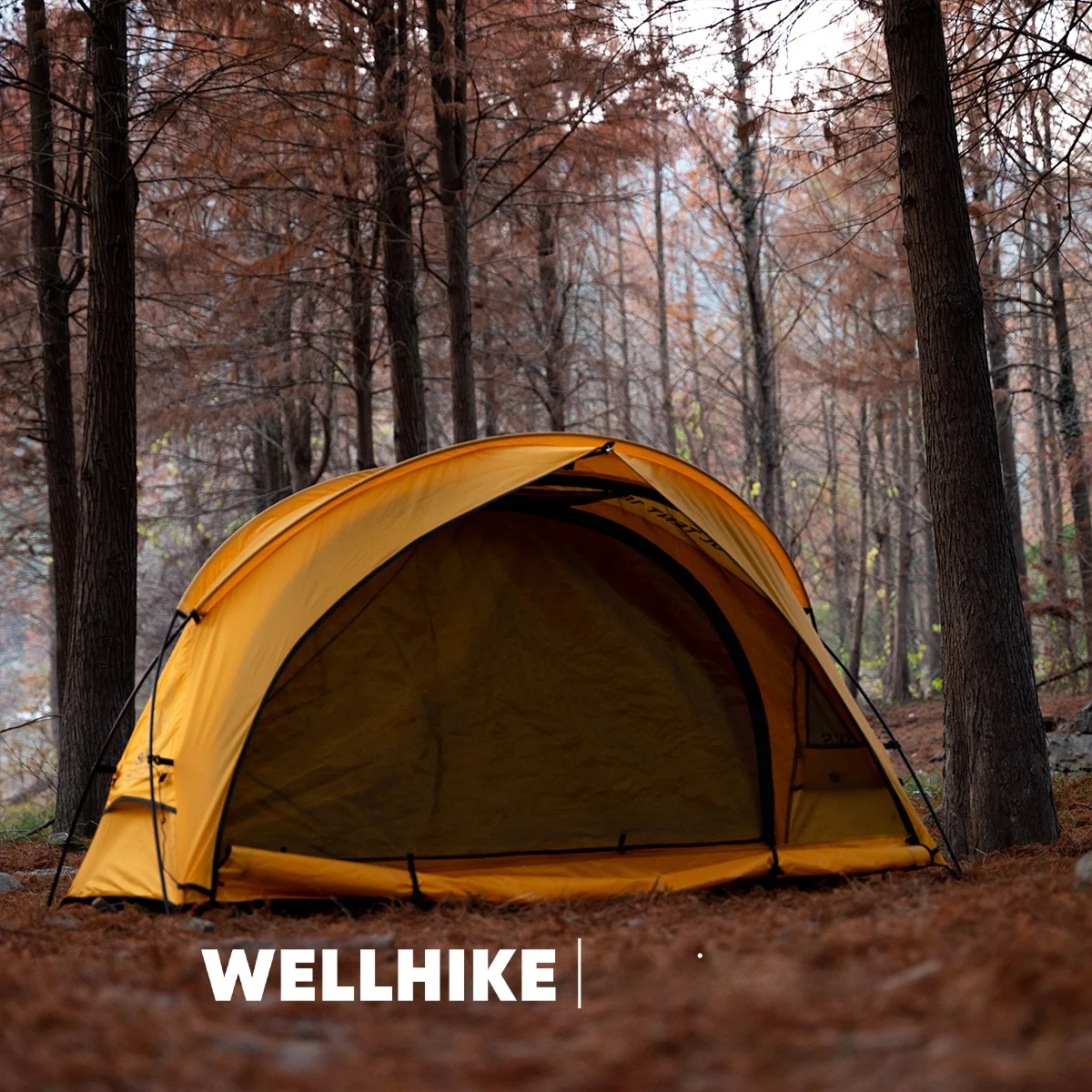 WELLHIKE 軽量ポータブルシングルテント：ソロキャンプで実用性と見栄えを両立する四季対応テント