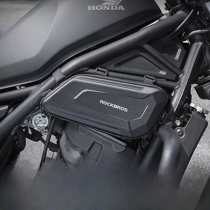 バイク用ハードシェルツールバッグ【エンジンサイドバッグ・護杖バッグ・ライダー装備】