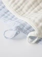2枚セット 赤ちゃん用純綿6層ガーゼタオル【吸水性・バスタイム・洗顔用】