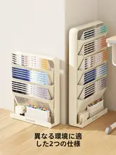移動可能なデスクサイド本棚【学生用・収納カート・教室用】