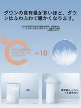 防寒機能付きベビー用ダウンオールインワン【フード付き・白鹅绒・冬季用】（セットアップ対応）