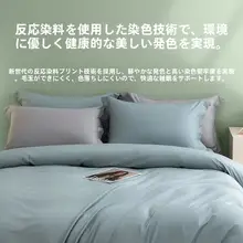 高級ホテル用 100サテン糸数 白鹅绒掛け布団カバー【全棉・シンプルデザイン・ダブルサイズ】
