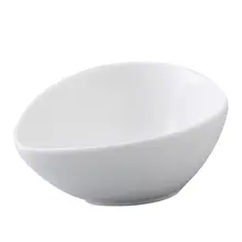 陶磁器製 梨形ディップ皿【寿司・辛子用・創意的な西洋料理用】