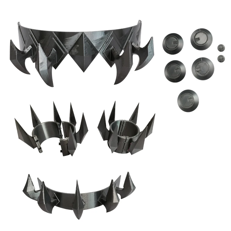 コスプレ用 シャークガール3Dプリント手首アクセサリー：goth girlにふさわしい重宝アイテム