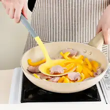 シリコン製笑顔きのこ型スパチュラ【家庭用・非粘着加工・料理用】