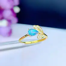 S925製シルバーリング【空托・水滴デザイン・ファッショナブル】