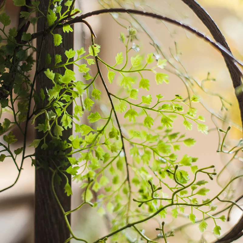 ウッドデッキの目隠しにぴったり？リアルな緑のつる植物が解決する、風や雨に強い自然の感覚