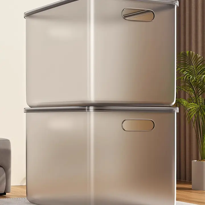 星優 透明収納ボックス【おもちゃ・スナック収納・衣類整理用・プラスチック製】