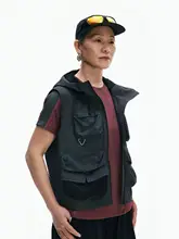 軽量収納ベスト【女性用・アウトドア・多ポケット・薄手・スポーツ】