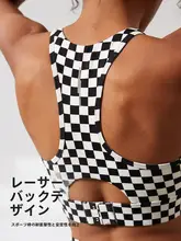 スポーツブラ【防震・ランニング用・フィット感抜群・背中ベルトデザイン】