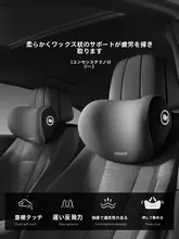 記憶フォーム製 自動車用腰サポートクッション【ドライバー用・背中と腰をしっかりサポート】