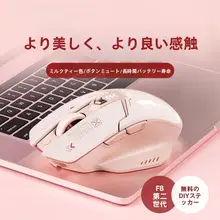英菲克 F8 2代 無線マウス【充電式・静音設計・Type-C対応・ノートパソコン用】