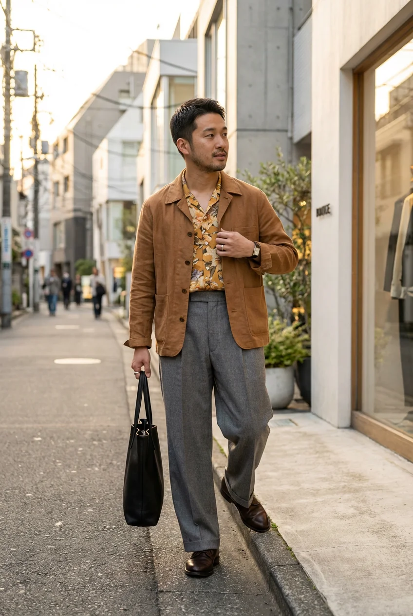 カーゴパンツ メンズ コーデ完全ガイド｜通勤からアウトドアまでの選び方とスタイリング