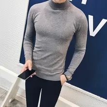 おしゃれなタートルネックニット【メンズ・秋冬用・フィットデザイン】