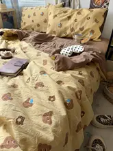 かわいいデザインのダブルガーゼ夏用掛け布団【水洗い可能・エアコン用・二人用】