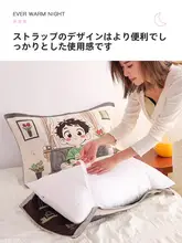 8層構造の純綿バンド付き枕カバー2個セット【厚手・滑り止め機能・柔らかい・通気性】