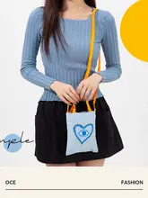 スマホポーチ ミニショルダー レディース バイカラー おしゃれ 着回し リゾート 通勤 お出かけ 「OCE」