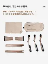 Mobi Garden アルミ合金製 軽量折りたたみベッド【キャンプ・屋外用・一人用】