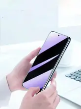 vivoS20対応ブルーライトカット目保護プライバシーフィルム【高透明度・全画面用・強化ガラス】