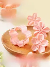 桜の形のクッキー型【クランベリー型押し・手作りお菓子用・継ぎ目なし】