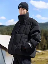 男女兼用 ショート丈ダウンジャケット【スタンドカラー・防風・防水・保温】