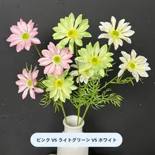 紫色の夏咲きダリア風のフェイクフラワー3Dプリント【北欧スタイル・モネの庭装飾用・結婚式・インテリア】