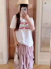 天使のリボンデザイン 綿100% Tシャツ【3種類展開】
