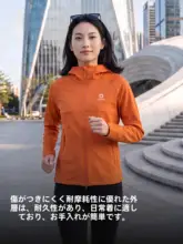 男女兼用 防風ランニングジャケット【一体型・フリース裏地・アウトドア用】