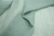 透け感のある浅緑色の不規則なテクスチャーの雪袍布地【漢服用】