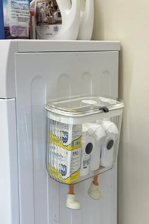 洗濯機サイド用収納ラック【洗剤収納・バスルーム・バルコニー対応】