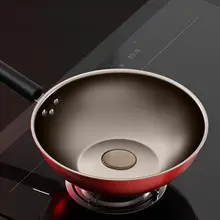 DUMIK 赤釜処理のチタン製ノンスティック炒め鍋【極上の柔らかさ・耐久性】