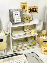 シンプルデスクトップ書棚収納ラック【オフィス用・ファイルスタンド・書籍整理】
