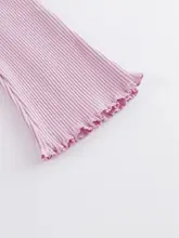 女の子用万能ストレッチニット フレアパンツ