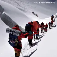 アルミ箔製の折りたたみ携帯用マット【厚手・キャンプ・テント用・防湿】