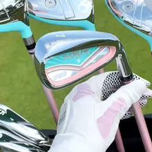 pgm 女性用ゴルフクラブ ステンレス製アイアン【初心者向け・練習用・カーボン素材】