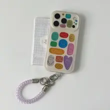可愛らしいデザインの猫腕紐付きスマートフォンケース【夏用・多色・衝撃吸収・iPhone対応】