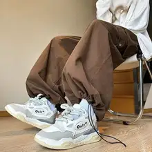 フィットコットン製ワークパンツ【ビッグポケット・ストリートスタイル・ロング丈】（セットアップ対応）