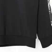 秋用 カジュアル長袖Tシャツ【花柄刺繍・ラウンドネック・レディース対応】