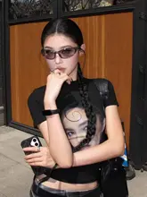 レトロアメリカンスタイルのサングラス【風防・紫外線防止・男女兼用】