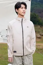 パンダキャメル メンズ通気性ジャケット【薄手・冷感・高UVカット・釣り用】