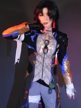 ゲームキャラクターコスプレ衣装【崩壊星穹鉄道・ブレード・ウィッグ・シューズ・小道具付き】（セットアップ対応）
