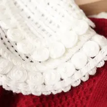 レース編みのドールカラーカーディガン【秋冬用・ヴィンテージ学院風・ニット】