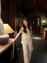 夏にぴったり！かわいいデザインのヨガパンツ【極上の柔らかさ・ニット・カジュアル】