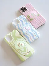 波状デザインの透明スマホ用折りたたみスタンド【粘着式・伸縮可能】