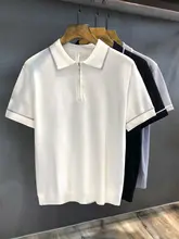 極上の柔らかさのアイスシルクニットPOLOシャツ【メンズ・ショートスリーブ・翻領】